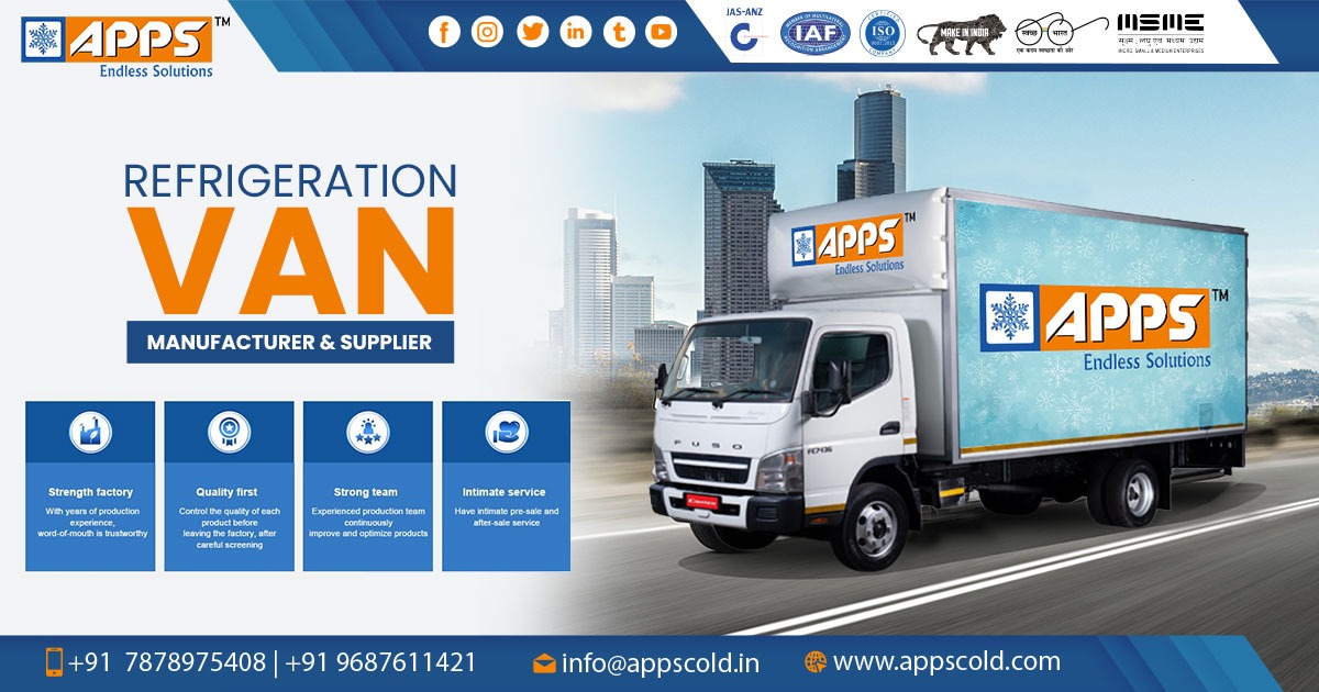 Refrigeration Van Manufacturer in India