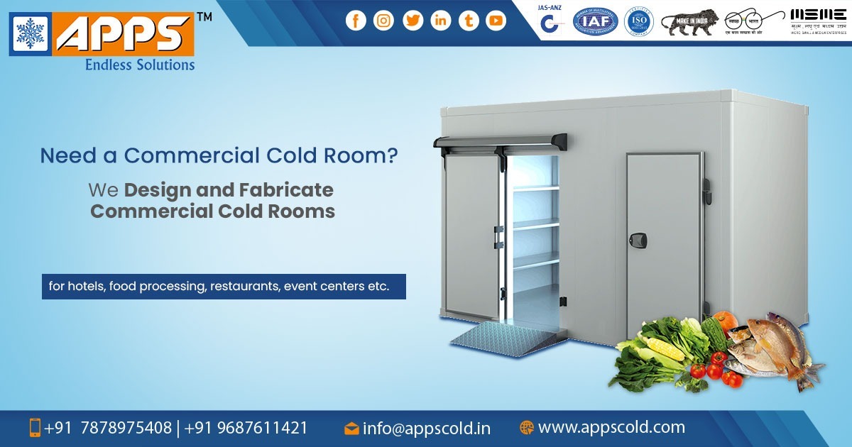 Commercial Cold Rooms Manufacturer in India