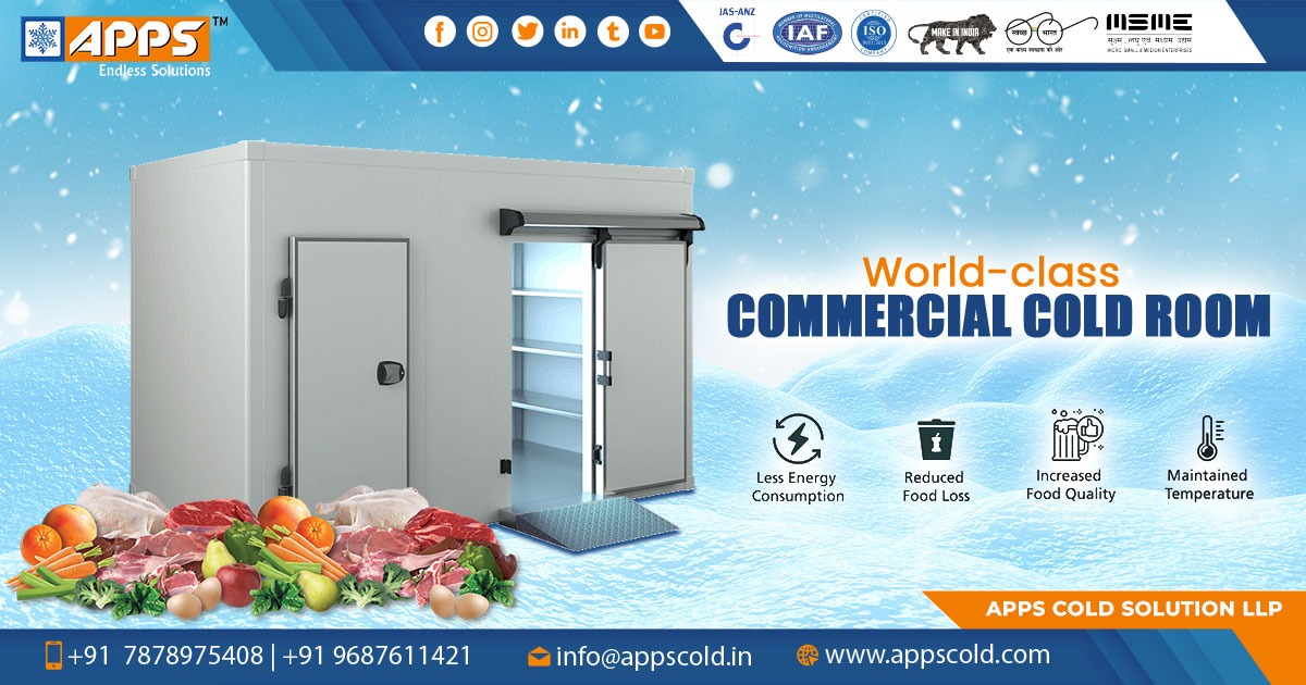 Commercial Cold Rooms Manufacturer in Gujarat