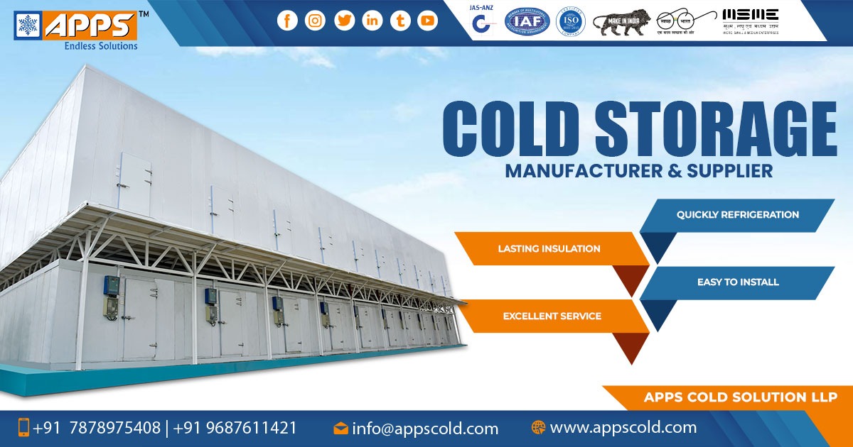 Supplier of Cold Storage in Andhra Pradesh