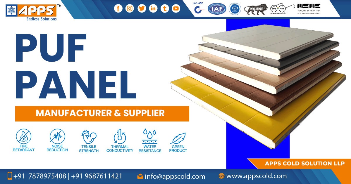 Supplier of Puf Panel in Tamil Nadu