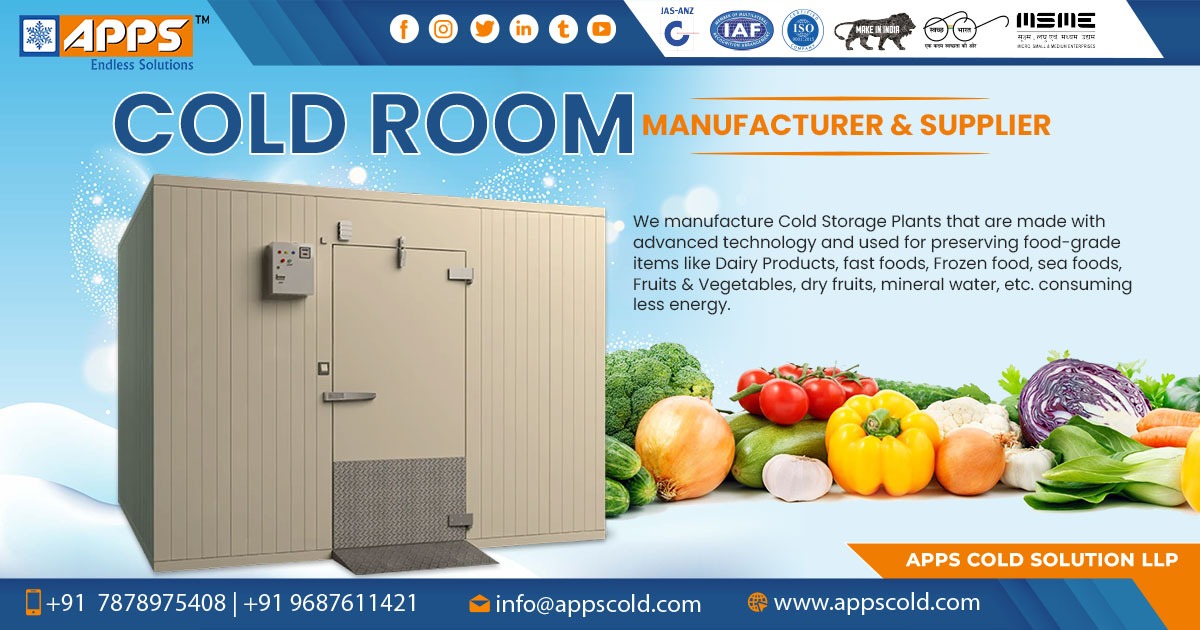 Cold Room Supplier in Gujarat