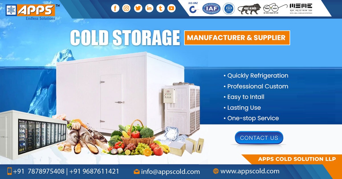 Supplier of Cold Storage in Chhattisgarh