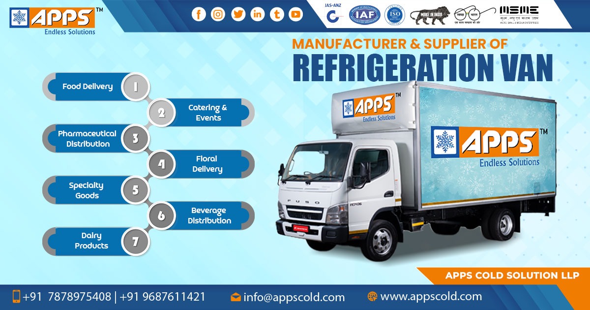 Top Supplier of Refrigerated Van in Madhya Pradesh