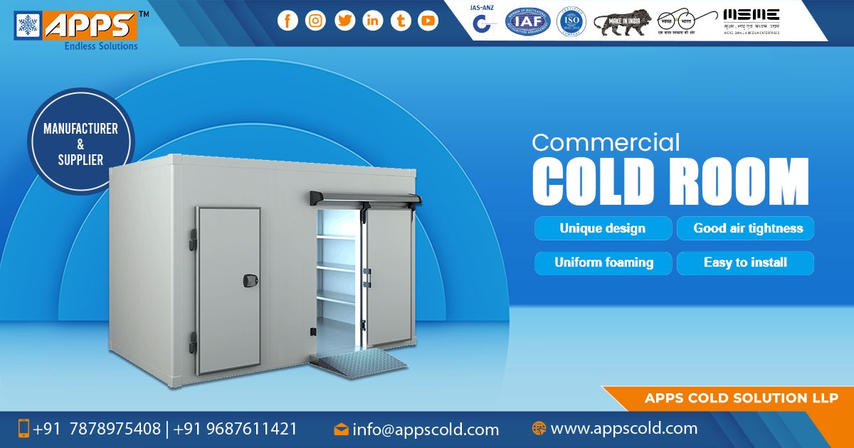 Supplier of Commercial Cold Room in Madhya Pradesh