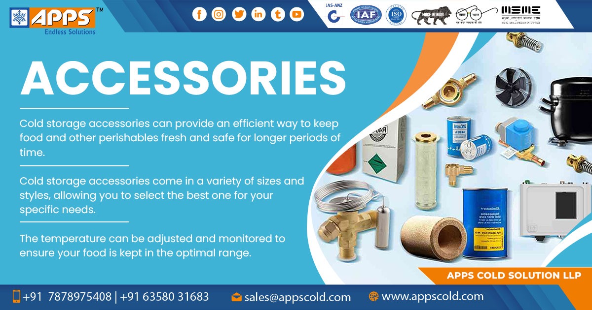 Supplier of Cold Storage Accessories in Tamil Nadu