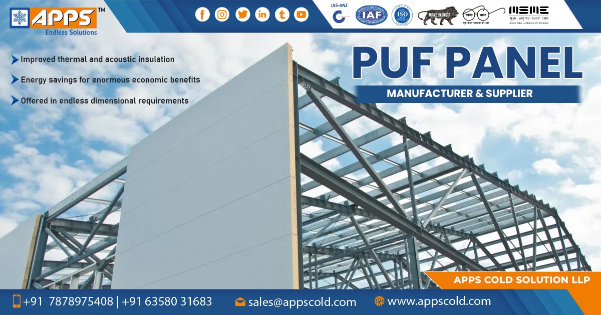 Supplier of Puf Panel in Maharashtra