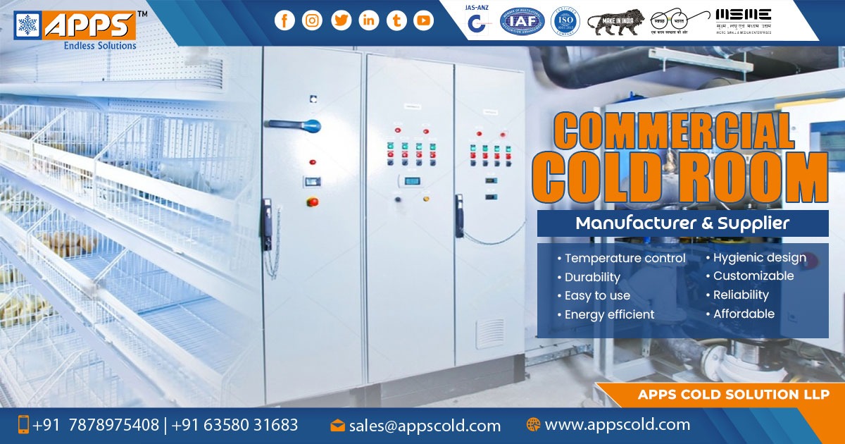 Top Supplier of Commercial Cold Room in Madhya Pradesh