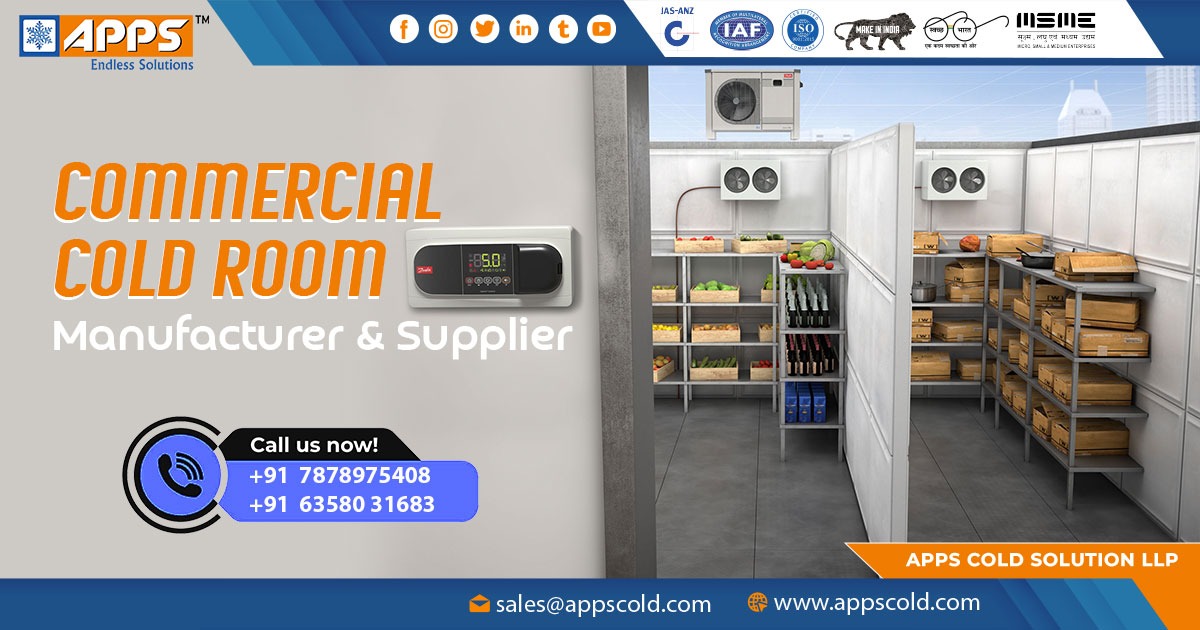 Supplier of Commercial Cold Room in Uttar Pradesh