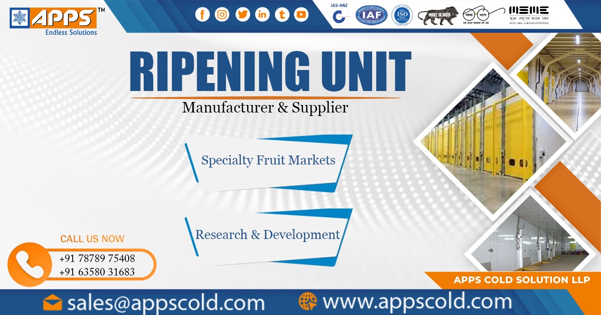 Supplier of Ripening Chambers in Telangana