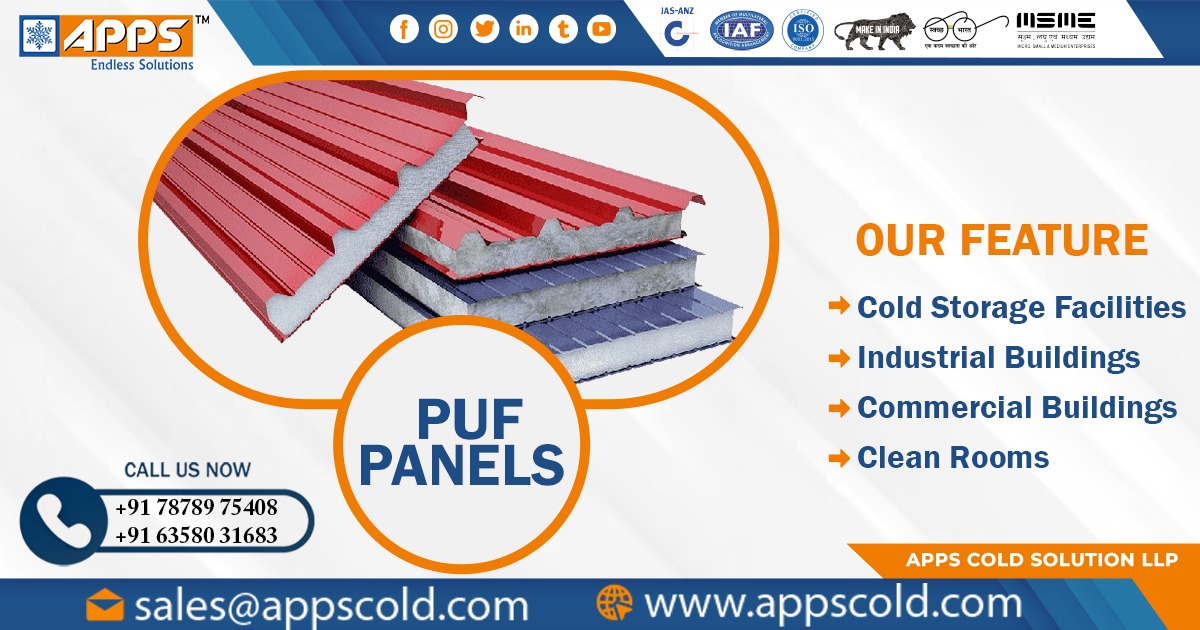 Supplier of PUF Panels in Uttar Pradesh