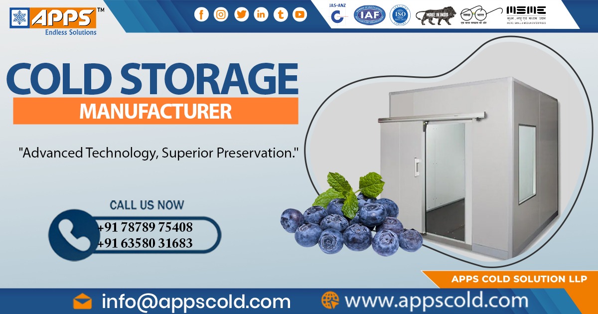 Supplier of Cold storage in Madhya Pradesh