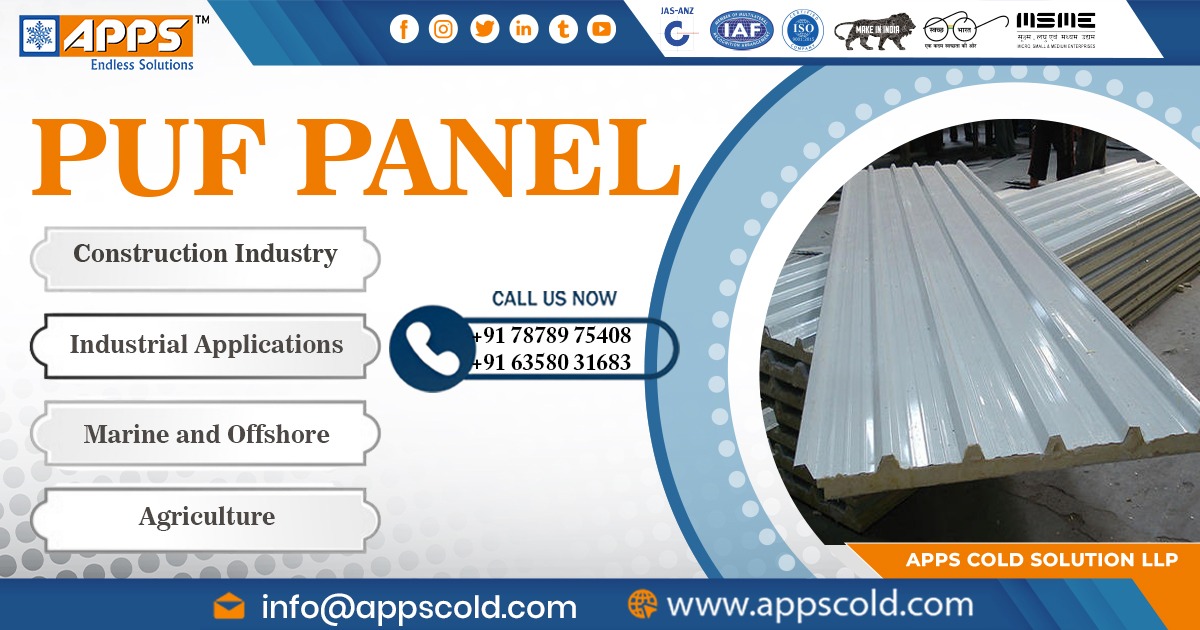 Supplier of PUF Panel in Goa