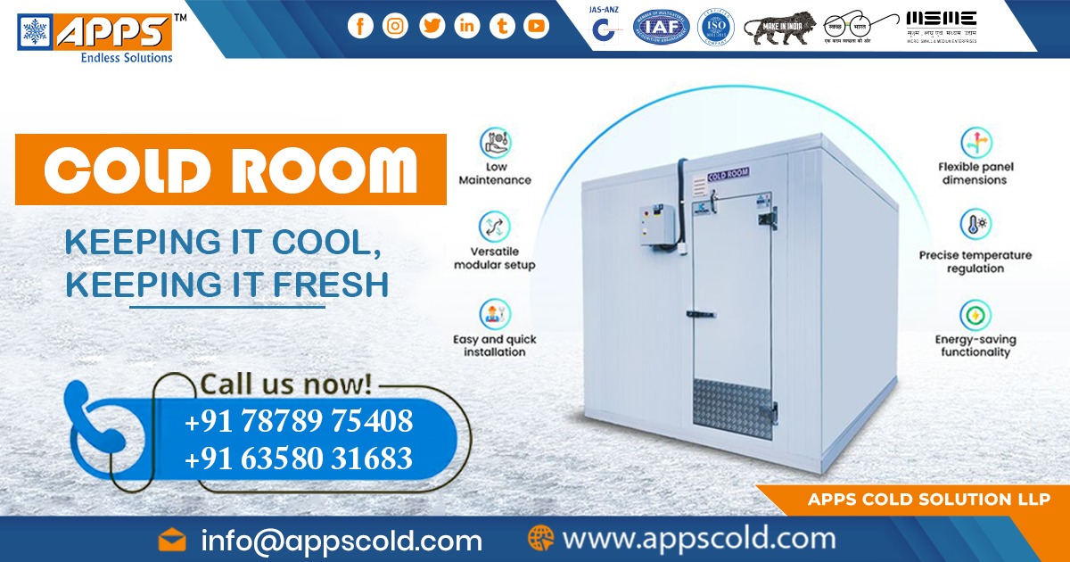 Supplier of Cold Room in Rajasthan