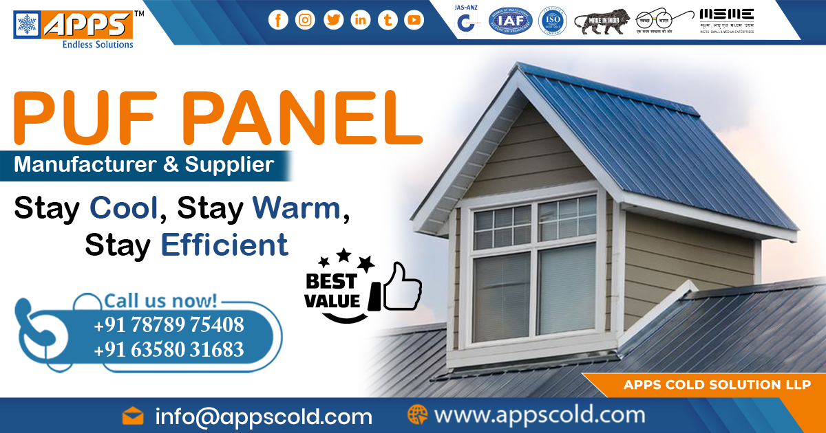 Supplier of PUF Panel in Rajasthan