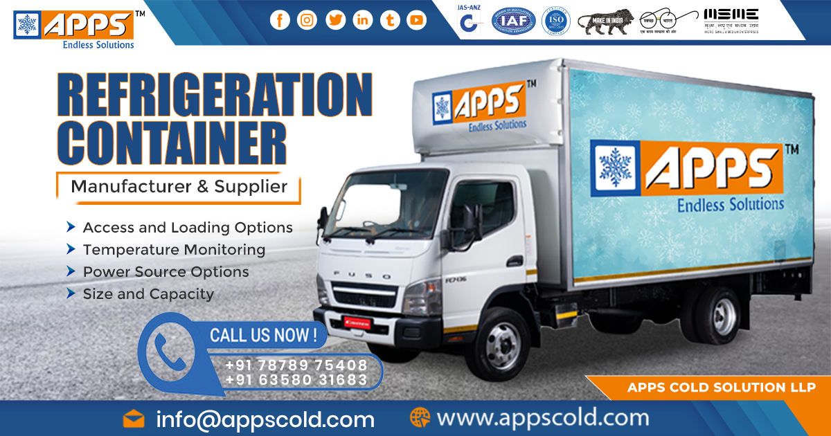 Supplier of Refrigerated Container in Rajasthan