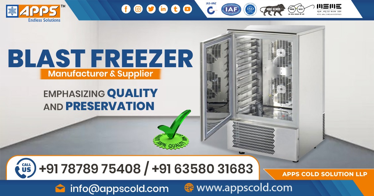 Blast Freezer in Goa