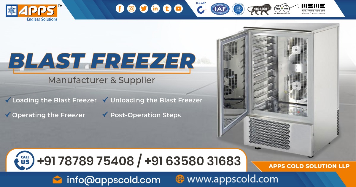 Blast Freezer Supplier in Chhattisgarh