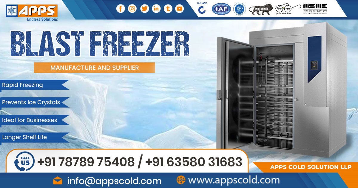 Blast Freezer Supplier in Assam