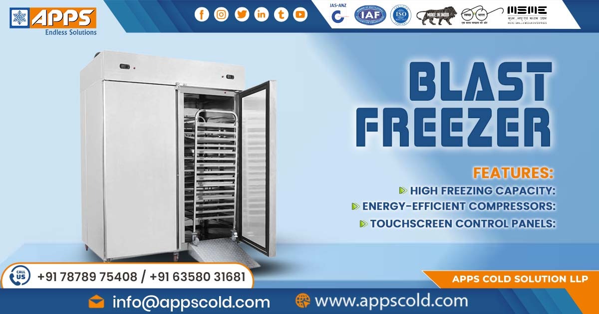 Blast Freezer Supplier in Tamil Nadu