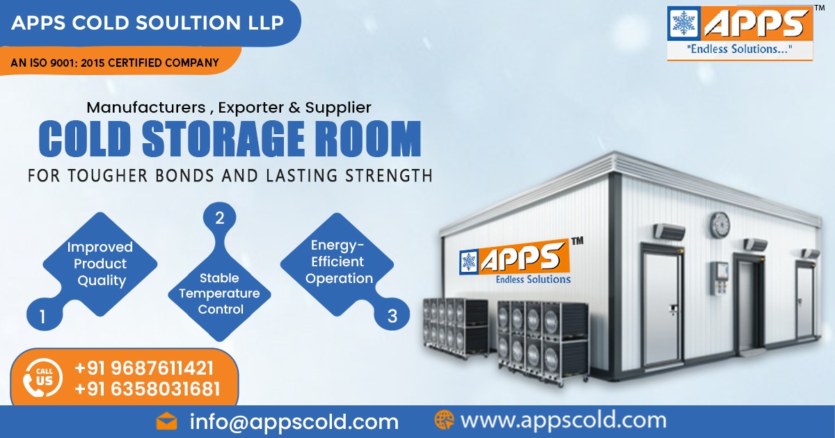 Top Cold Storage Room Supplier in Haryana