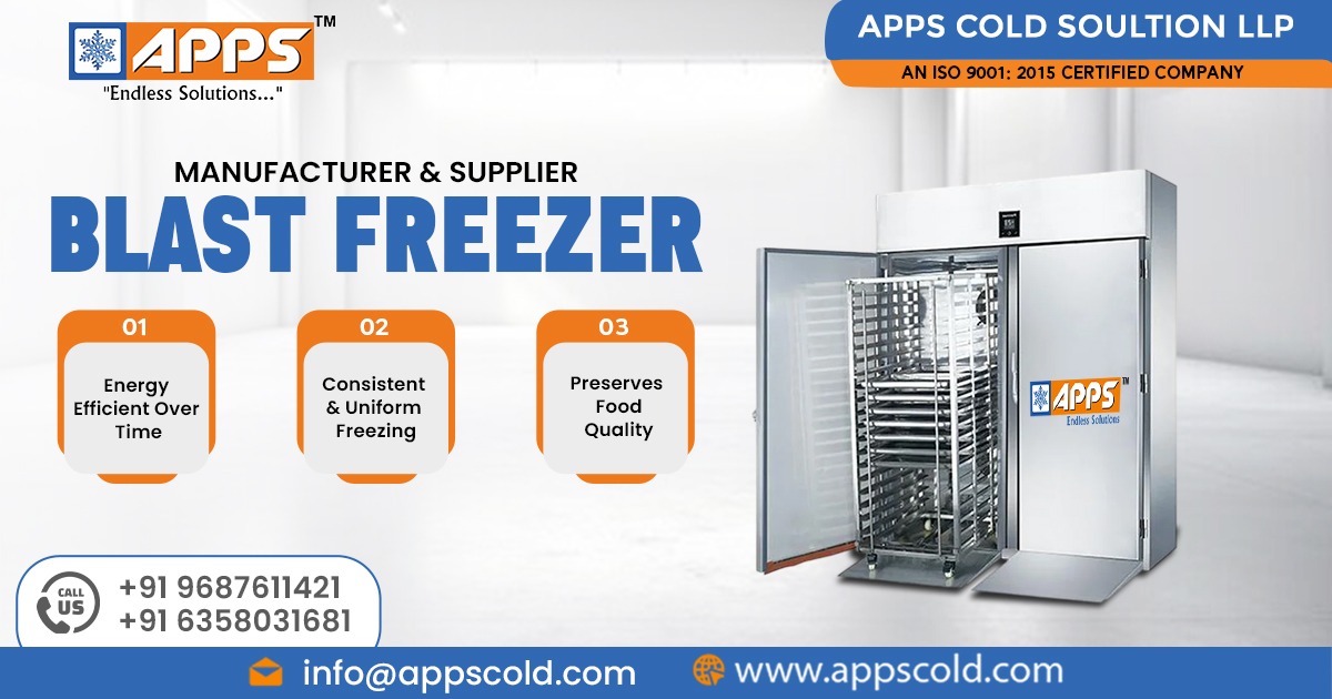 Blast Freezers in Ahmedabad
