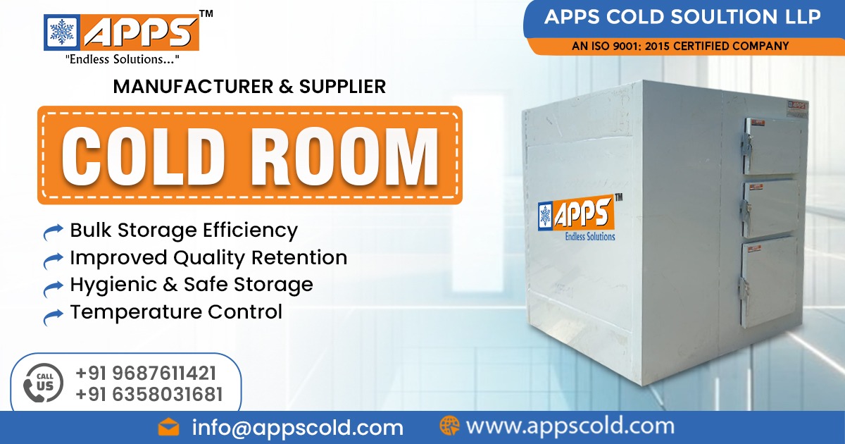 Supplier of Commercial Cold Room in Rajasthan