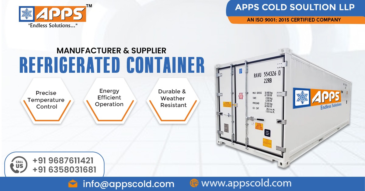 Refrigerated Container in Rajasthan