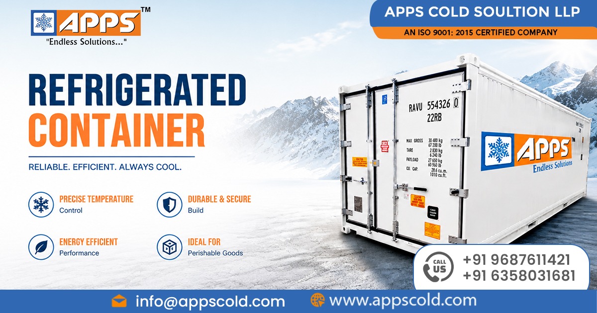 Refrigerated Container in Hyderabad