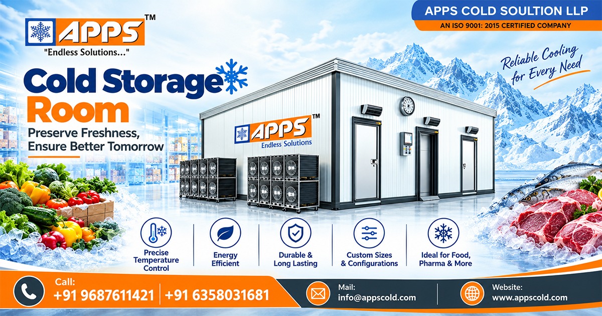 Cold Storage Room Supplier in Ahmedabad