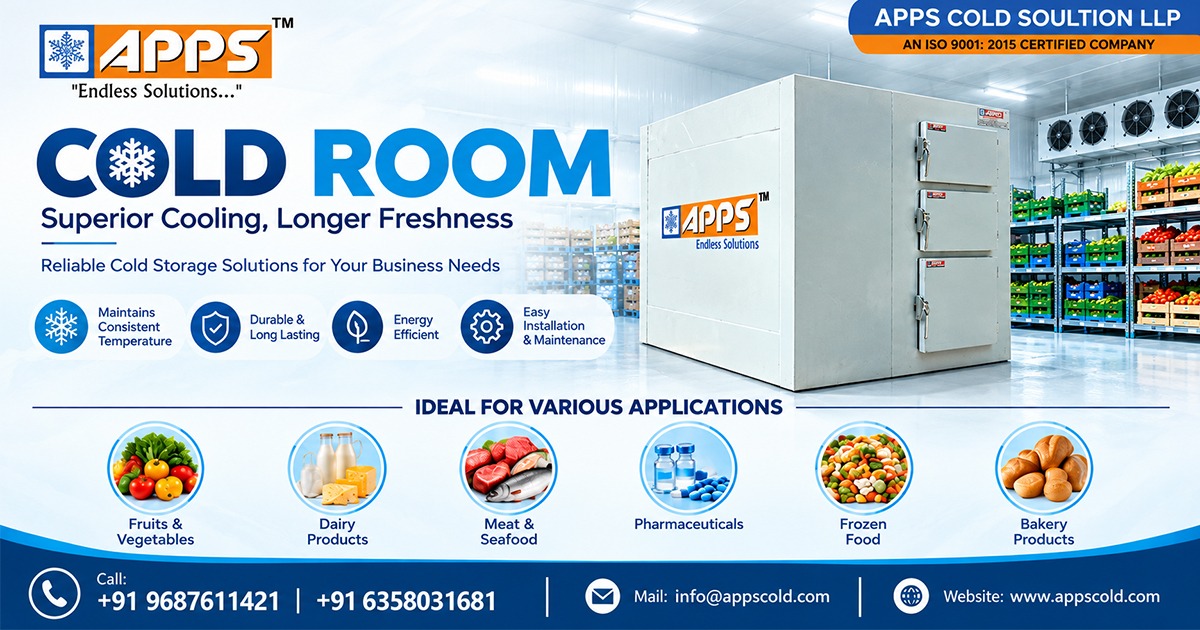 Cold Room Supplier in Vadodara
